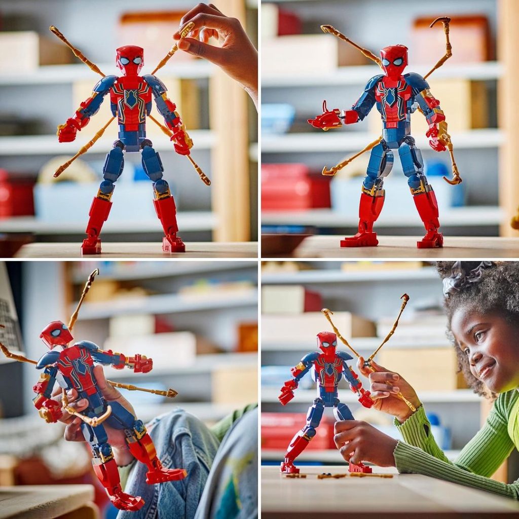 LEGO Marvel 76298 Iron Spider Man Construction Figure 4 1024x1024