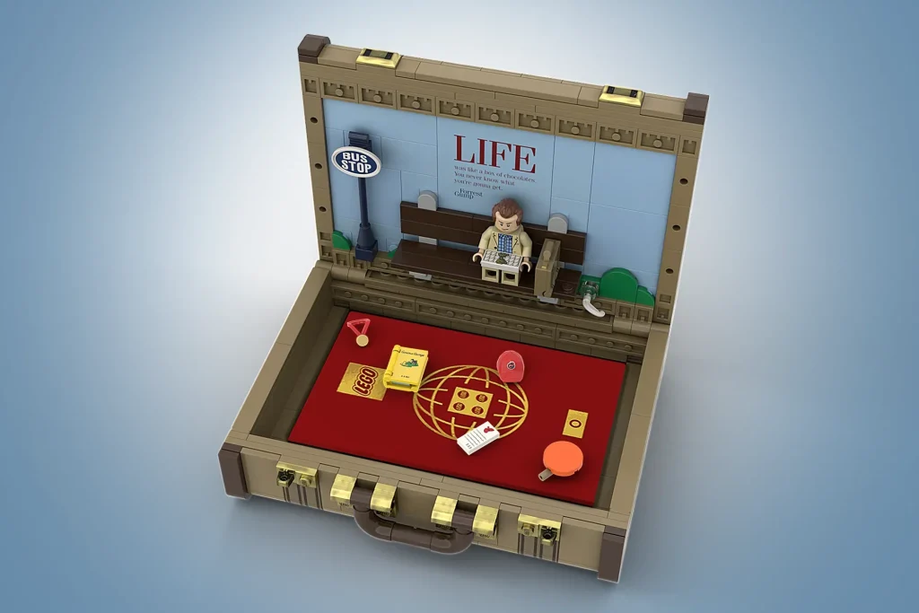 LEGO Ideas Forrest Gump – Suitcase of Memories  1024x683