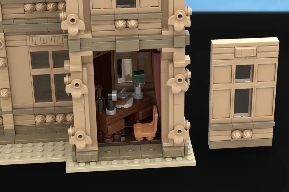 LEGO Ideas Downton Abbey Highclere Castle 5