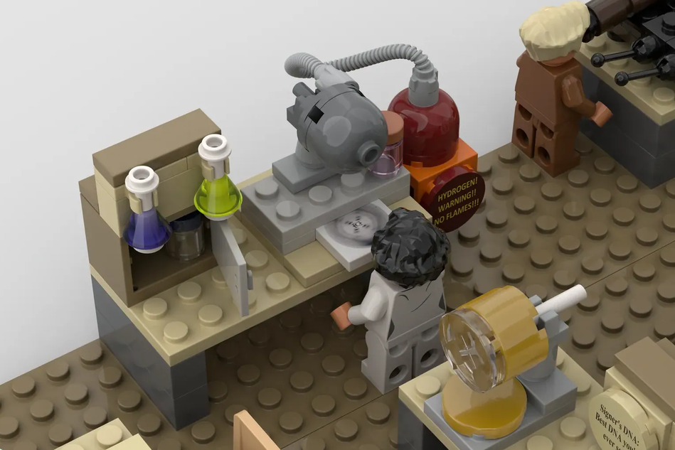 LEGO Ideas DNA 2.0 Double Helix History 4