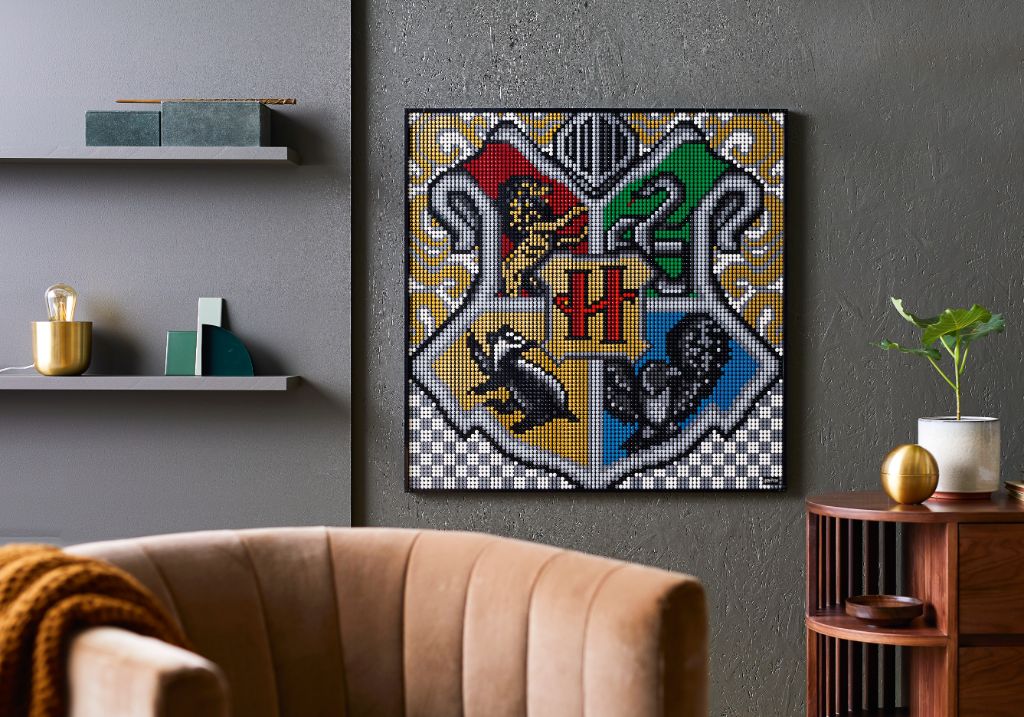 LEGO Art 31201 Harry Potter Hogwarts Crests 4