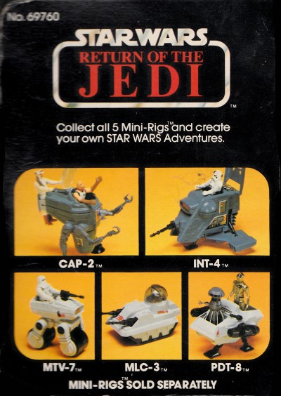 mini rigs star wars kenner