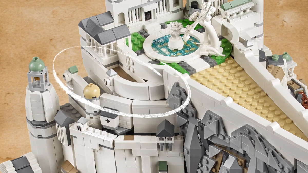 LEGO Icons 11377 The Lord of the Rings Minas Tirith 4
